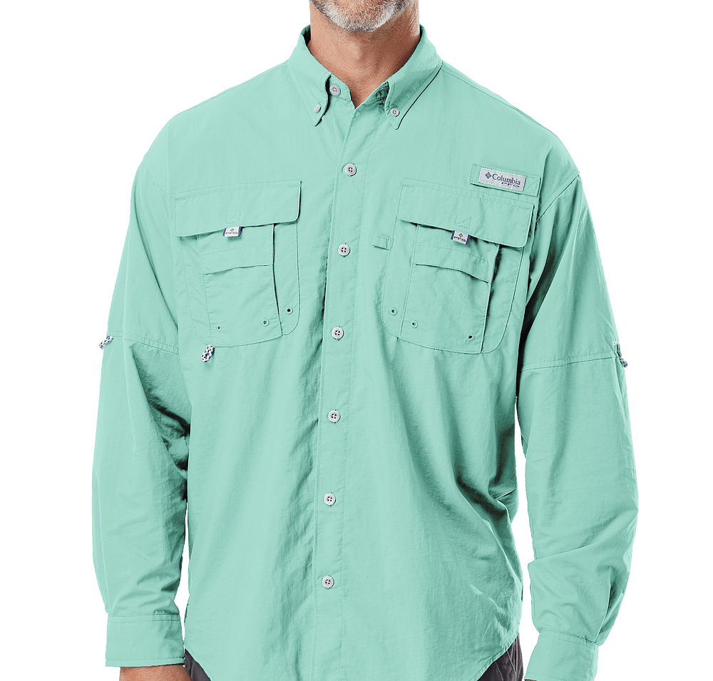 Columbia Bahama II Performance Long Sleeve Fishing Shirt - Printed-default