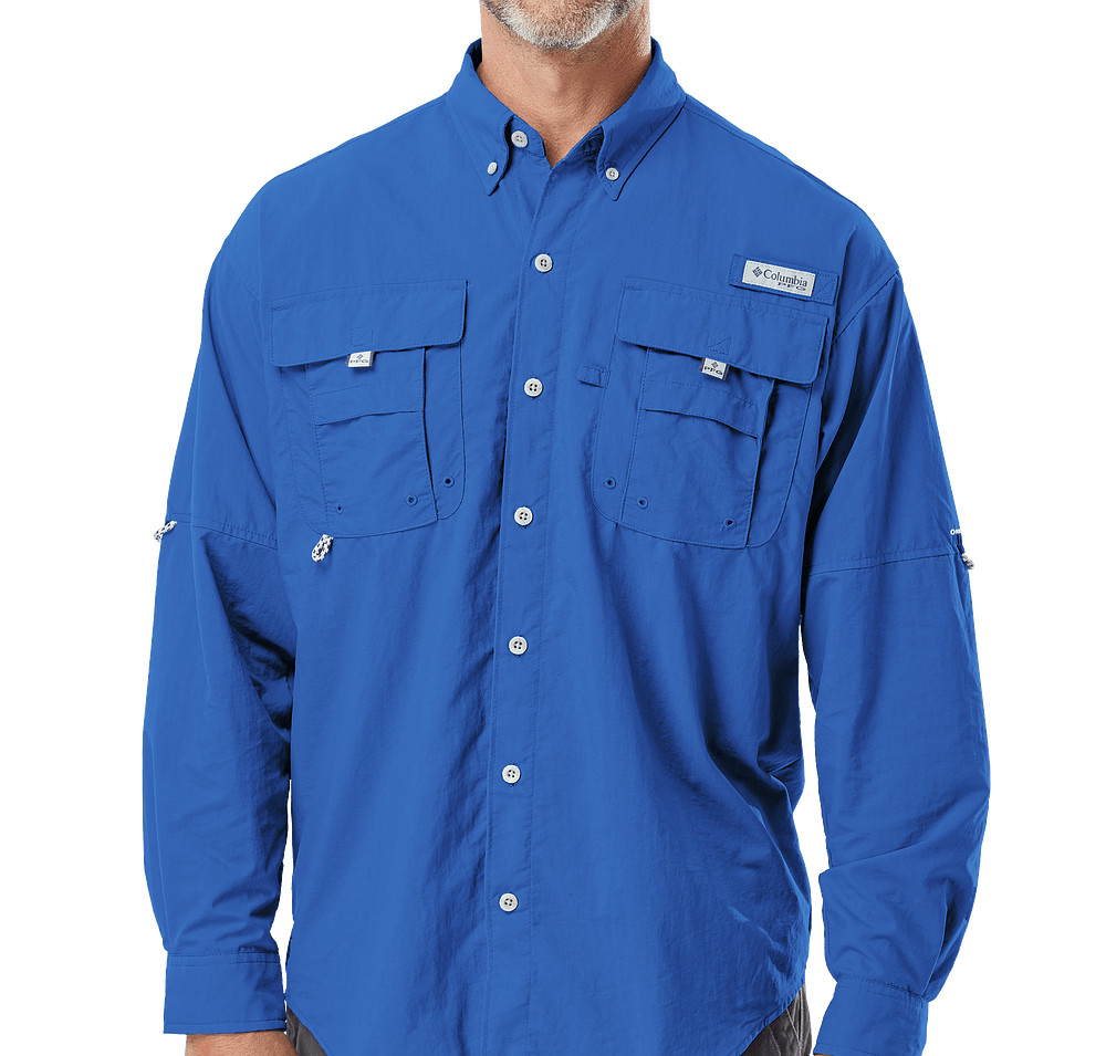 Columbia Bahama II Performance Long Sleeve Fishing Shirt - Printed-default