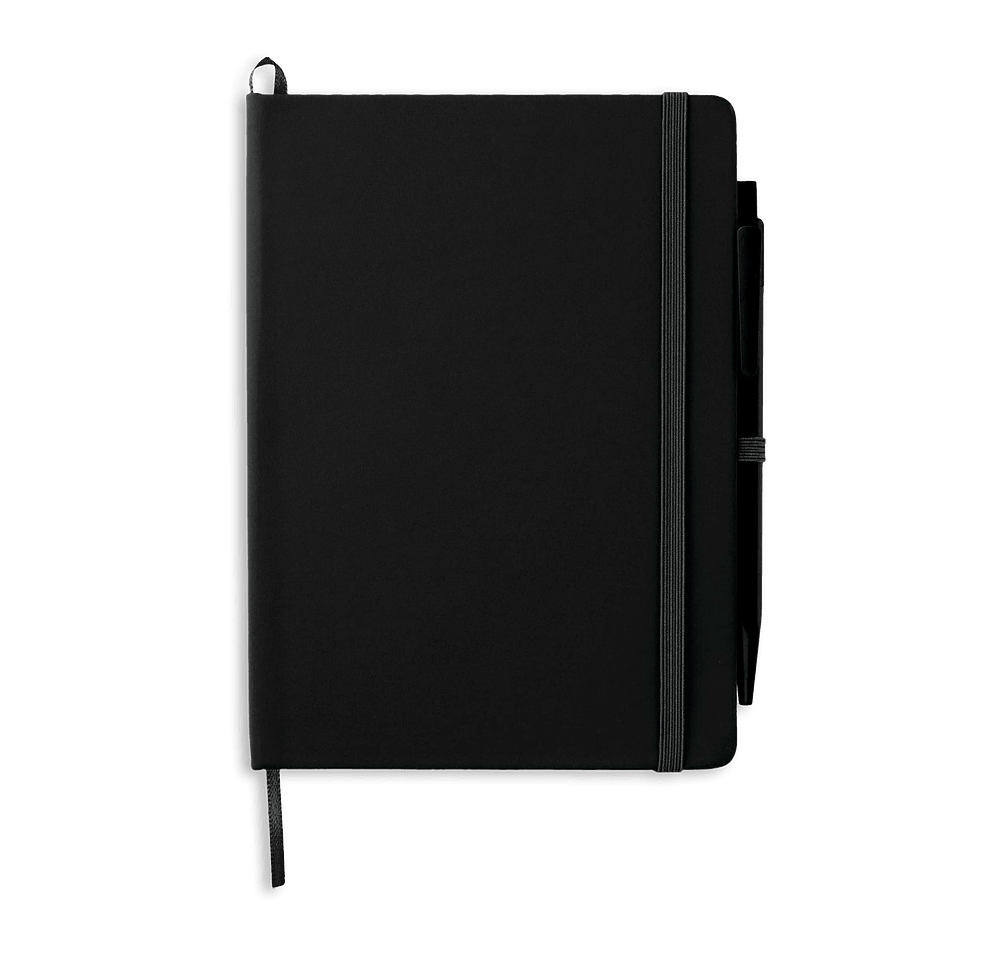 Prime Hard Cover Notebook with Pen-default