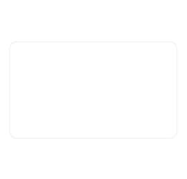 2" x 3.5" Horizontal Rounded Corner Business Cards - 14pt. Cardstock - Color: Columbia Blue Glossy