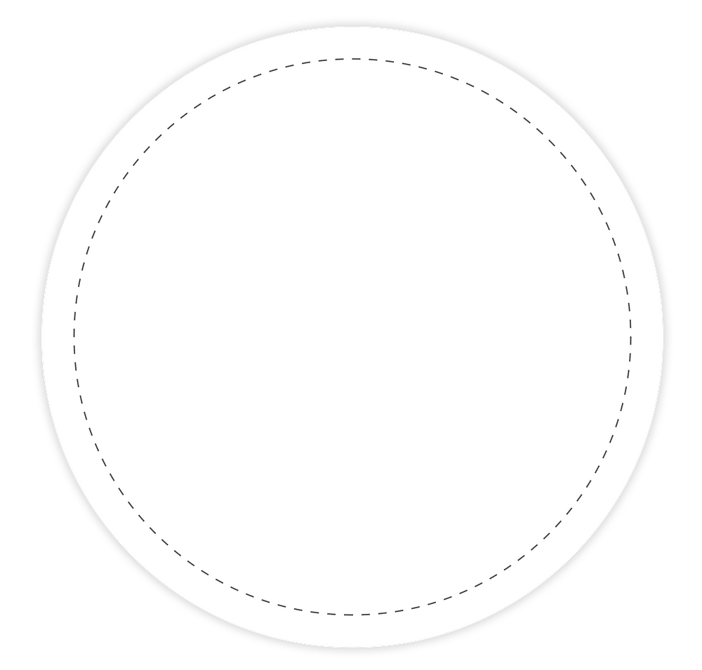 Full Color 3.5" Circle Roll Labels (Roll of 500)-default