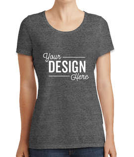 New Era Women's Tri-Blend Performance Shirt - Color: Dark Graphite