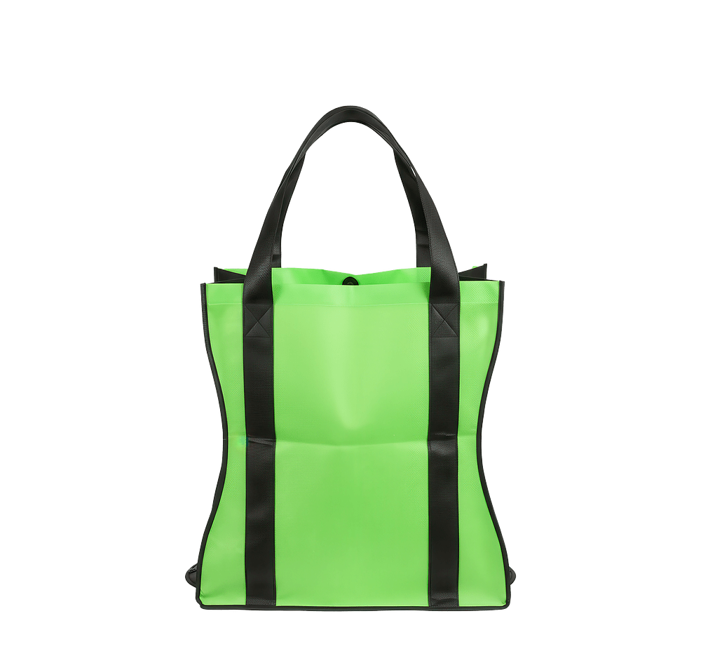 Wave Rider Non-Woven Folding Tote Bag-default