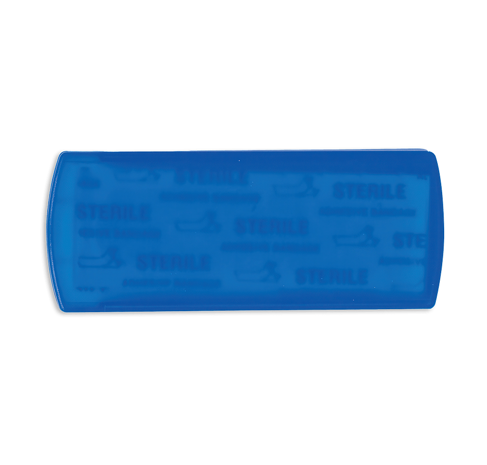 Latex-Free Adhesive Bandages in Plastic Case-default