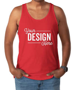 Bella + Canvas Jersey Tank - Color: Red