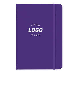 Medium Bound Notebook - Color: Purple