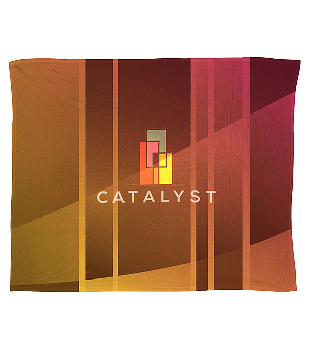 100% Polyester Epic Plush Sublimated Blanket