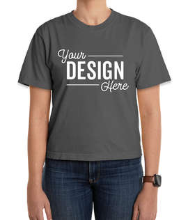Comfort Colors Women's Crewneck Boxy T-shirt - Color: Pepper