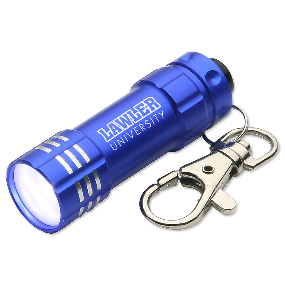 Laser Engraved Bright Shine LED Keychain
