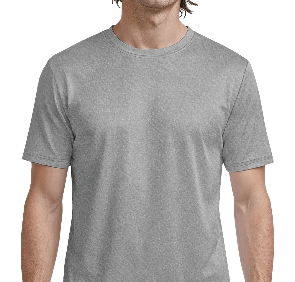 Blue Generation BLU-X-DRI Heathered Performance Shirt-default