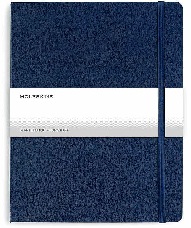 Moleskine X-Large Hard Cover Notebook and Kaweco Pen Gift Set