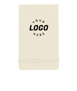 Full Color Jotter Notebook - Color: White