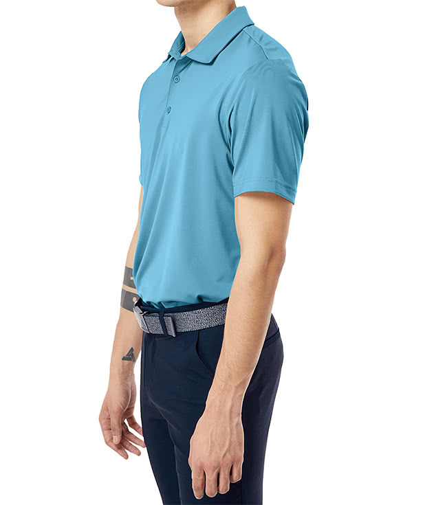 Adidas Ultimate Recycled UPF 50 Performance Polo - Printed