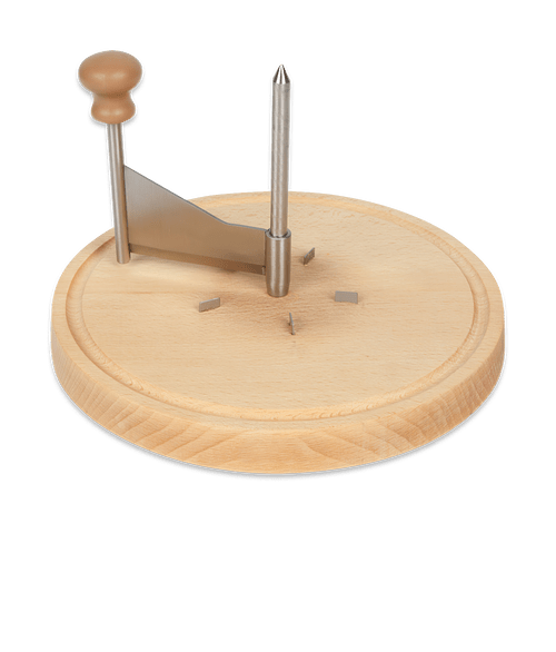 Laser Engraved Boska Amigo Cheese Curler in Wood