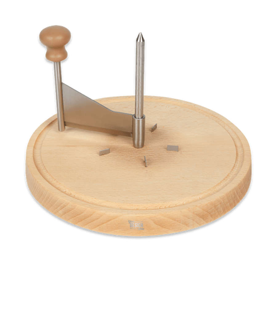 Laser Engraved Boska Amigo Cheese Curler in Wood