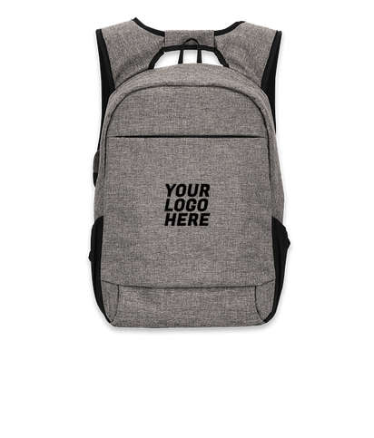 Midtown Anti-Theft 15" Computer Backpack - Gray
