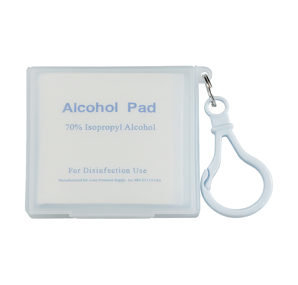 Handy Pack Sanitizing Wipes with Carabiner-default