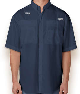 Columbia Tamiami Short Sleeve Shirt - Color: Collegiate Navy