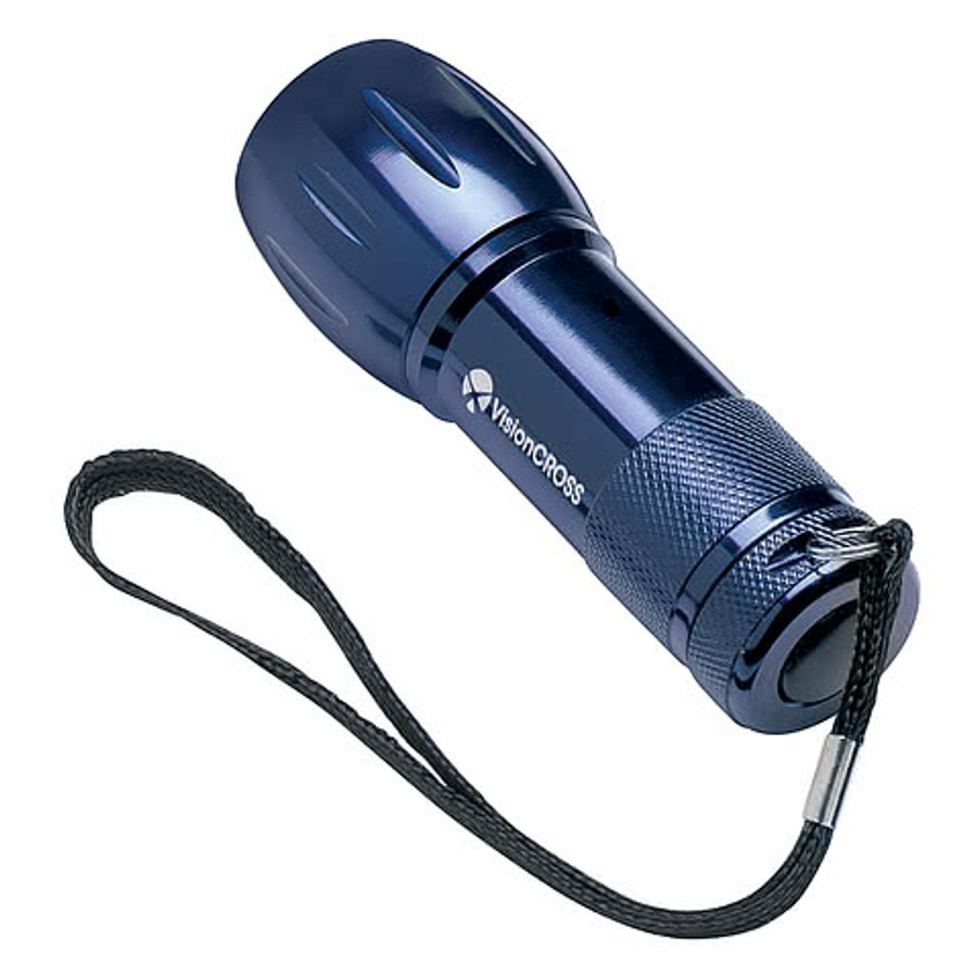 Laser Engraved Mini Aluminum Ultra-Brite LED Flashlight in Silver