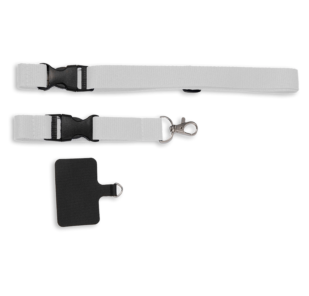 Adjustable Recycled Phone Lanyard-default