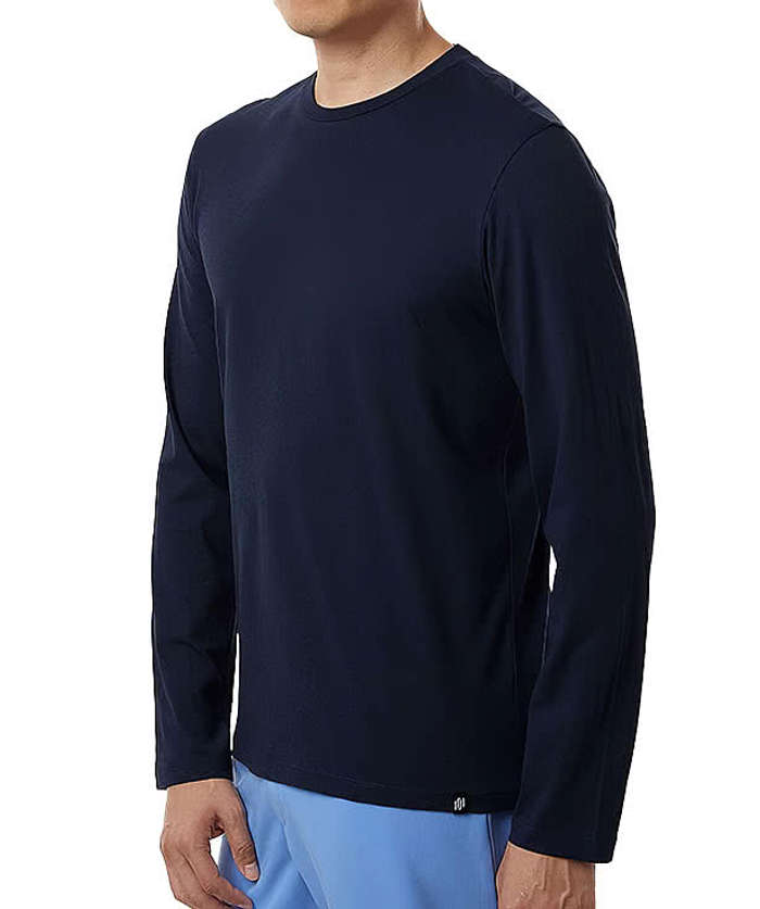 Jaanuu RegenX Cotton Underscrub Long Sleeve T-shirt - Embroidered