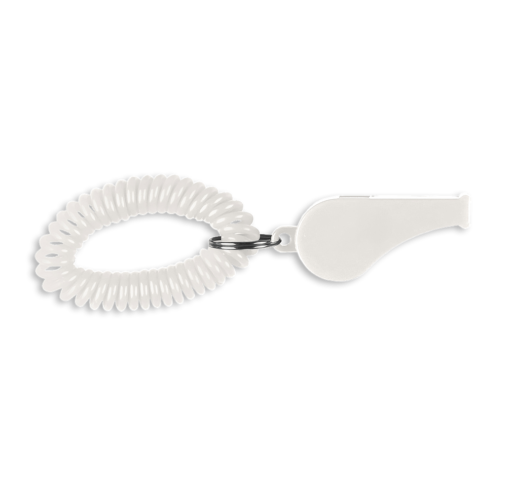 Coil Whistle Keychain Bracelet-default