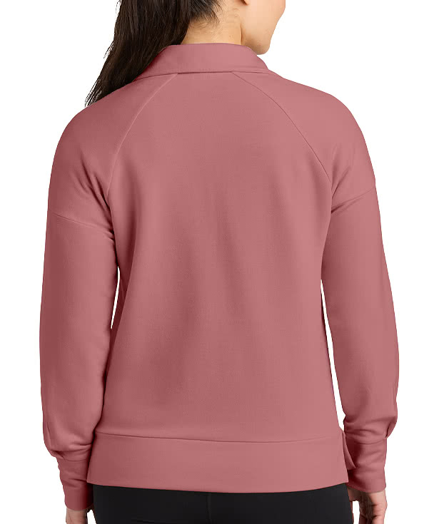OGIO Women's Luuma Half Zip Sweatshirt - Embroidered
