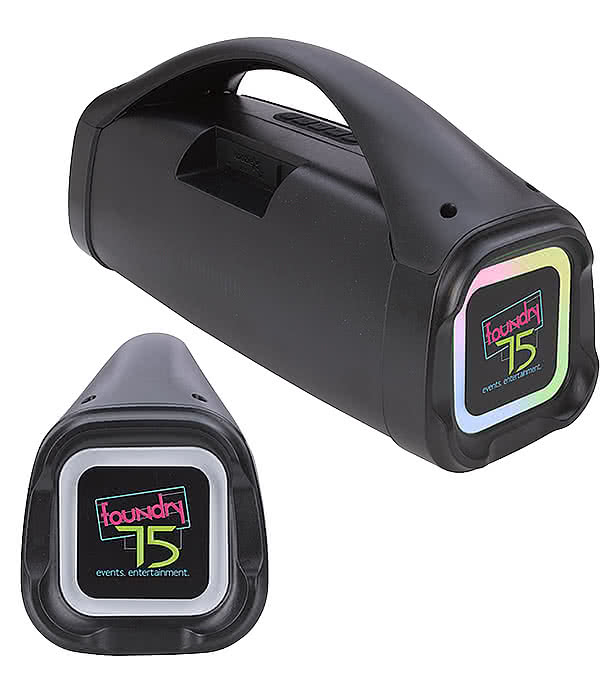 Koozie® Aqua Glow Party Water-Resistant Bluetooth Speaker