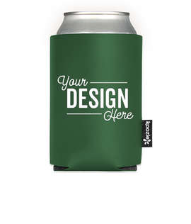 Deluxe Vinyl Foldable Can KOOZIE ® - Color: Green