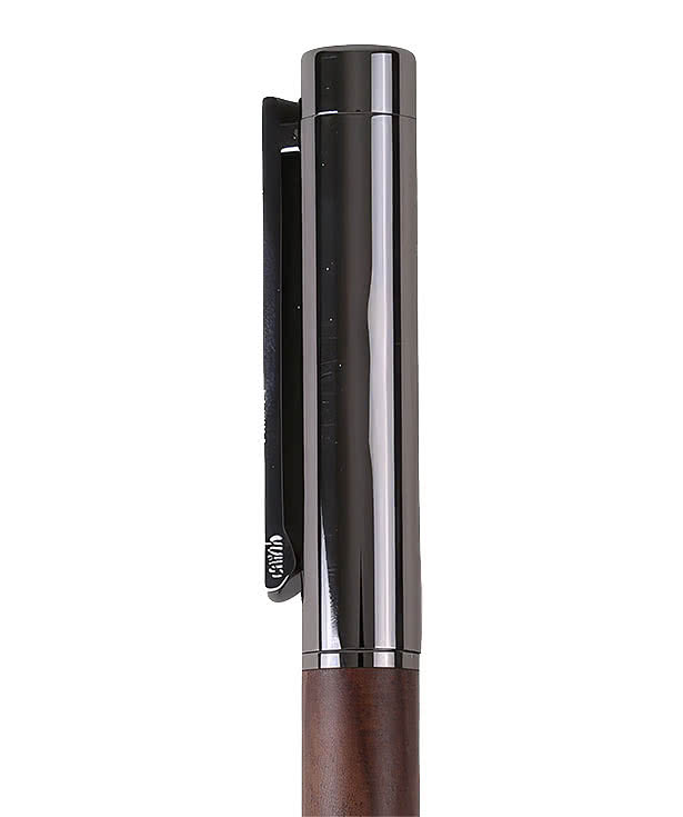 Laser Engraved Luxwood Ballpoint Pen (black ink)