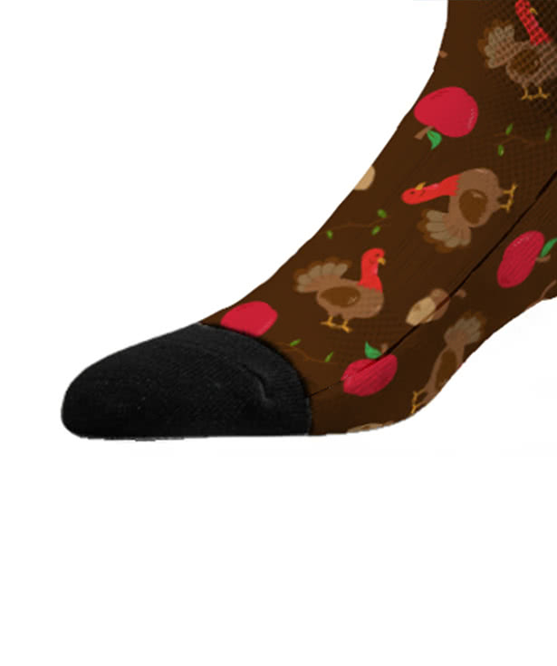 Thanksgiving Crew Socks