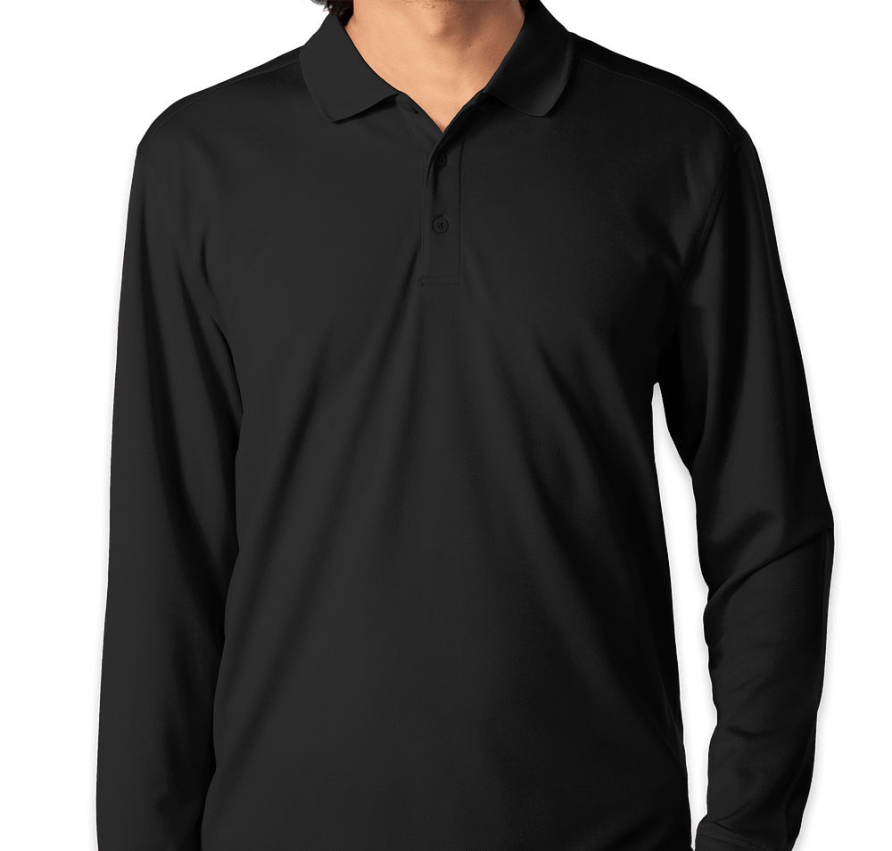 Clique by Cutter & Buck Spin Eco Long Sleeve Performance Pique Polo-default