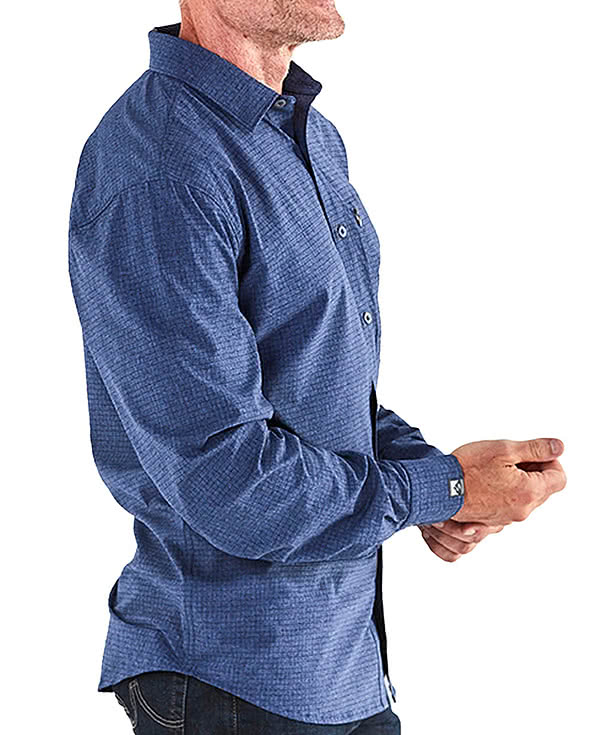 Storm Creek Naturalist Recycled Long Sleeve Woven Shirt - Embroidered