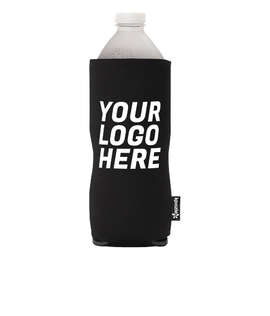 KOOZIE® Basic Collapsible Bottle Kooler - Color: Black