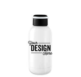 12 oz. Mini Copper Vacuum Insulated Water Bottle - Color: White
