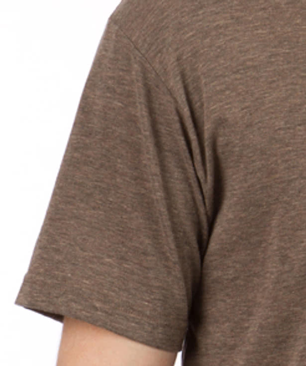 American Apparel USA-Made Tri-Blend V-Neck T-shirt