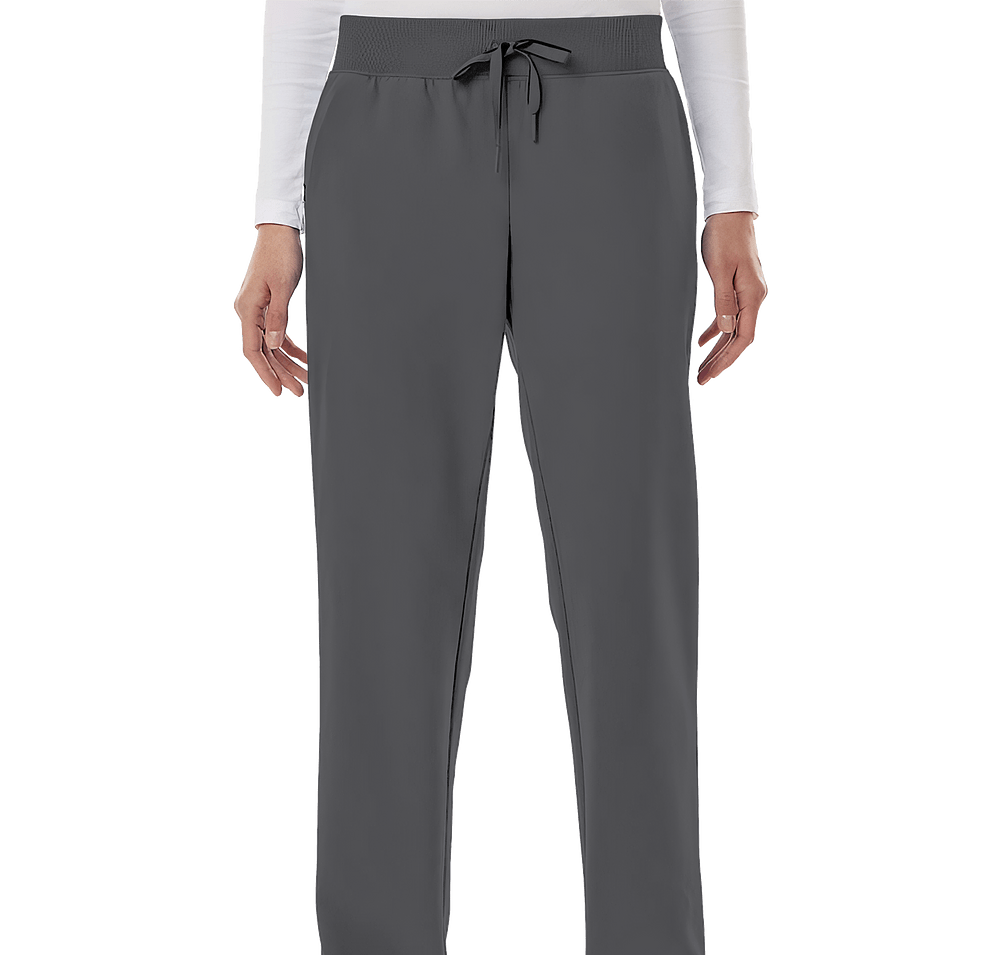 Jaanuu Women's Xenos Essential Knit-Waist Scrub Pant - Embroidered-default