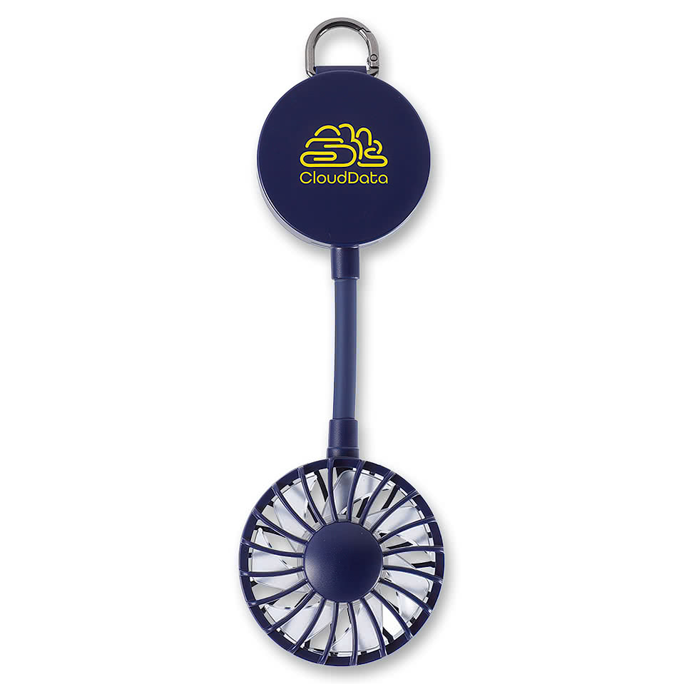 Cool Clip Rechargeable Portable Fan with Magnet Base