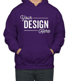 Canada - Gildan Midweight 50/50 Pullover Hoodie - Color: Purple