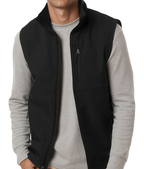 Columbia Ascender II Soft Shell Vest - Printed in Black