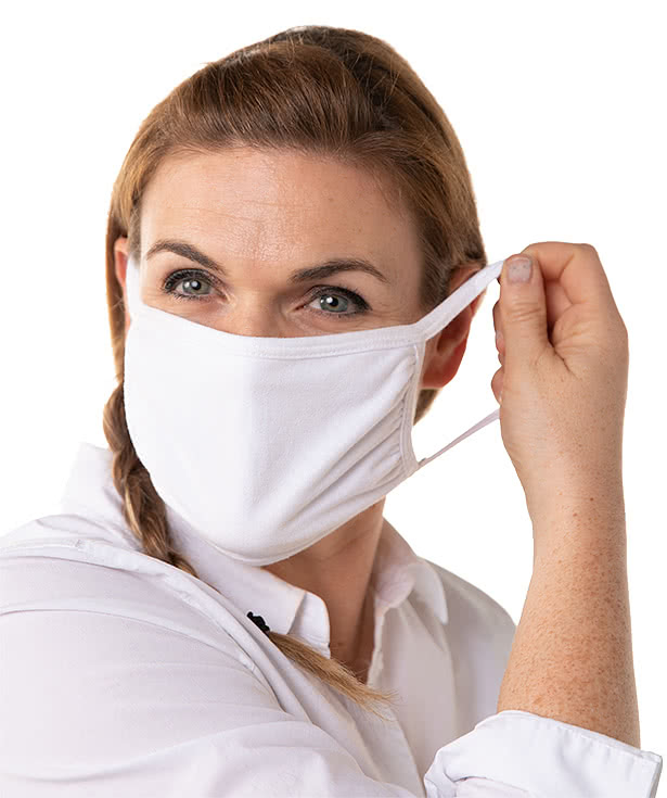 Customized Triple-ply Cotton Face Mask