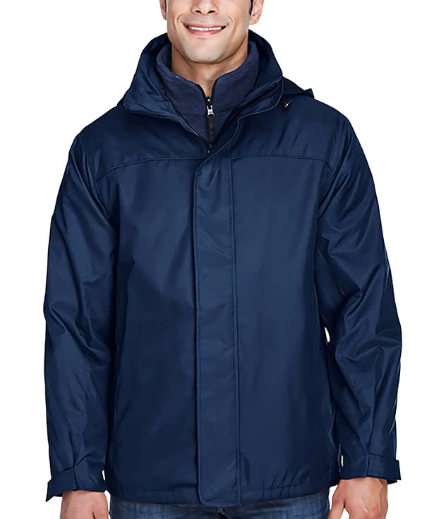 North End 3-in-1 Hooded Insulated Jacket