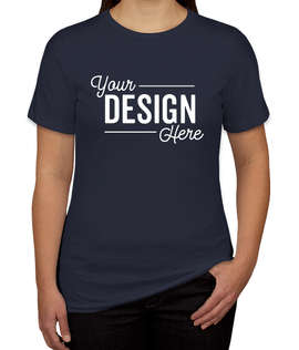 Canada - Bella + Canvas Women's Jersey T-shirt - Color: Navy