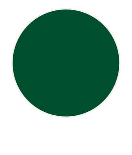 Full Color 2 in. Outdoor Circle Roll Labels (500 per roll) - Color: Forest Green