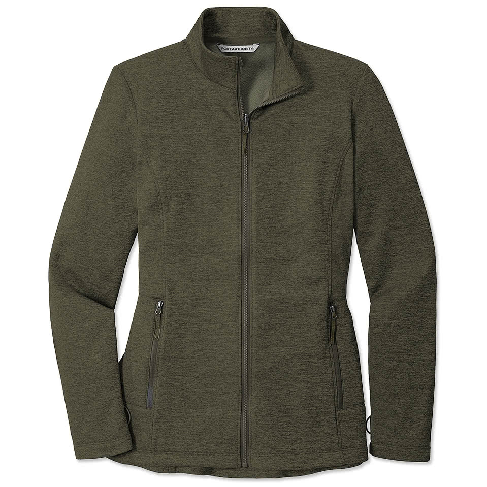 Port Authority Women's Collective Striated Tech Fleece Jacket - Embroidered