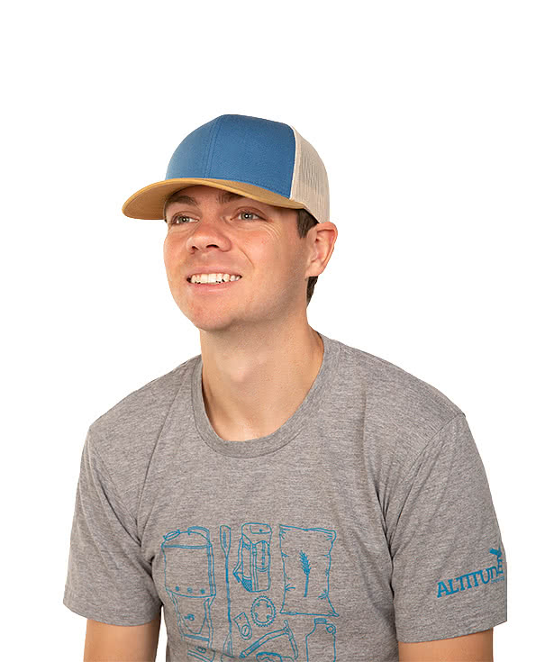 Pacific Headwear Snapback Trucker Hat - Embroidered