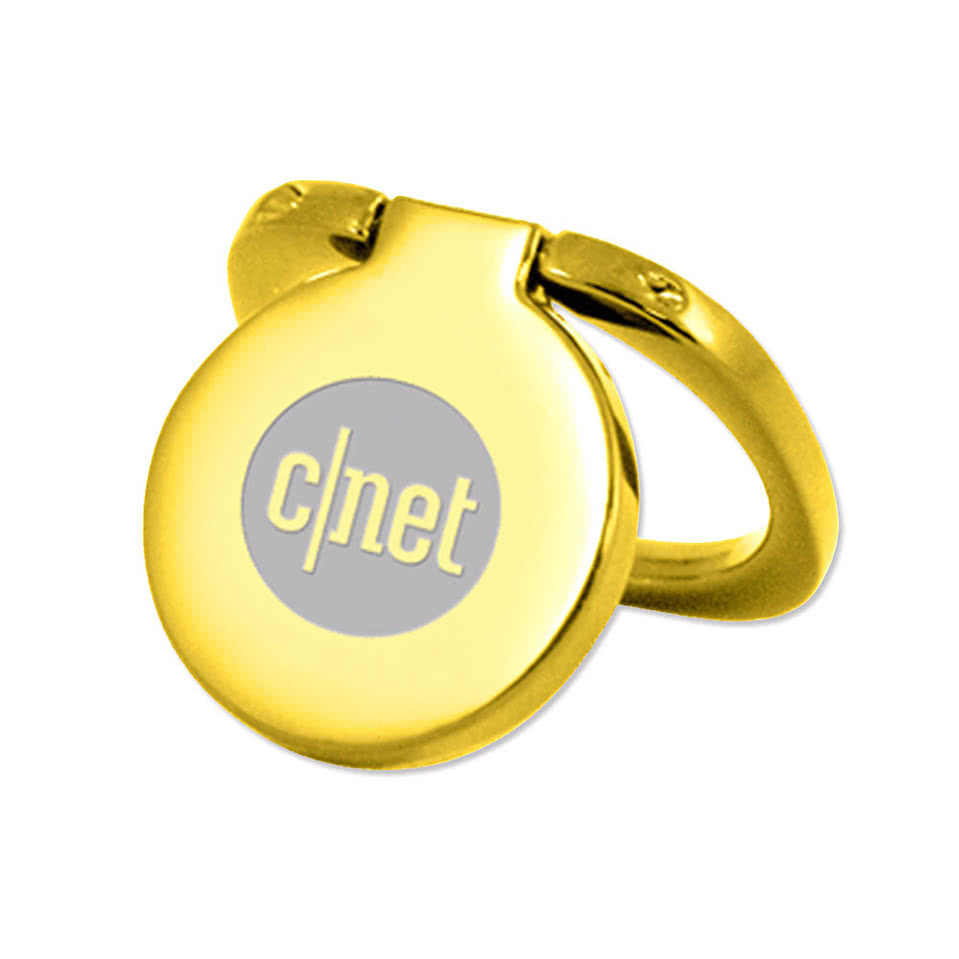 Laser Engraved Infinite Metal Ring Phone Stand