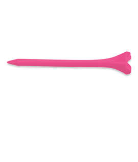 Chip Pack - 2-3/4" Golf Tees (Set of 5) - Color: Bright Pink