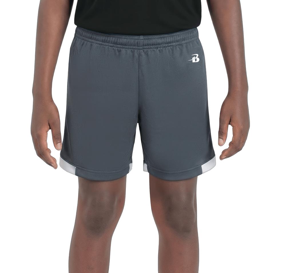 Badger Sport Youth On The Rise Pocket Performance Shorts-default