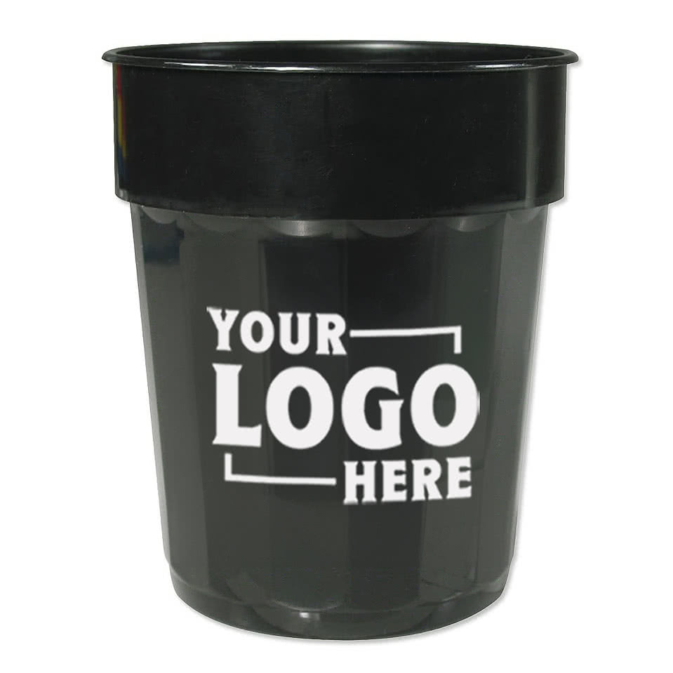 16 oz. Fluted Plastic Stadium Cup